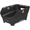 Basil Cento Neo WSL Cestino Posteriore - 21L - In Plastica Riciclata - Riflettente - 46.9x23.7x14.1 cm - Nero