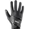 uvex sumair, guanti da equitazione flessibili unisex, robusti, ventilazione ottimale, black, 9.5