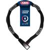 ABUS Lucchetto a catena Catena 6806K - Lucchetto per bicicletta leggero in acciaio temprato con tubo in tessuto alla moda - Catena quadrata con livello di sicurezza 6