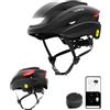 Lumos Casco ultra intelligente | casco da bicicletta | anteriore e posteriore (LED) | indicatori di direzione | luci freno | connessione Bluetooth | adulti: uomo donna