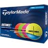 TaylorMade New Distance+ 2025 Palline da golf colorate