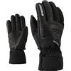 Ziener - Guanti Glyxus AS(R) da Sci Alpino per Adulti, per Sport Invernali, Impermeabili, Traspiranti, Colore: Nero, 10,5