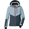 Killtec Ksw 207 Grls Ski Jckt Giacca da sci/giacca funzionale con cappuccio e paraneve Bambine e ragazze