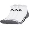 adidas Unisex - Adulto Performance Climacool Cushioned Low 3P Socks, White/Black, 6-7 Years