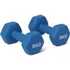 Amazon Basics Neoprene Dumbbell Weights Set, Pair of 8 kg