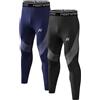 MEETWEE Pantaloni Termici Uomo, Calzamaglia Termica Biancheria Intima Traspirante Asciugatura Rapida per Ciclismo e Lo Allenamento Sci Corsa