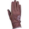 HKM Arctic Bay 2100 - Guanti da equitazione, colore: Marrone scuro S