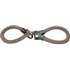 ABUS Lucchetto a Catena Infinity Loop 1806, Lunghezza 140 cm, arancione