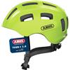 ABUS Youn-I 2.0 Casco per Ragazzi - Casco da Bicicletta con Luce per Bambini, Adolescenti e Giovani Adulti - per Ragazze e Ragazzi