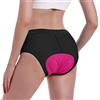 MEETWEE Pantaloncini da Ciclismo da Donna, 4D Gel Imbottiti Intimo Pantaloncini da Bici Antiscivolo Intimo MTB da Ciclismo Donna Traspirante Pantaloncini Corti da Ciclismo