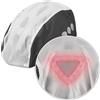ABUS Cappello antipioggia Cappello antipioggia Toplight | Copricasco impermeabile, finestra trasparente per luce LED posteriore, compatto