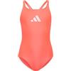 adidas Bambine e Ragazze Glam X-Back Swimsuit Kids Swimwear, Solar Turbo, 11-12 Years