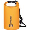 CRESSI Dry Bag Zaino Impermeabile in Resistente PVC con Chiusura Roll-Top, Tracolla e Zip, Ideale per Spiaggia, Immersioni, Snorkeling, Viaggi e Sport Acquatici