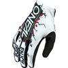 O'NEAL | Guanti Moto & Motocross | Bambini | MX MTB DH FR Downhill Freeride | Materiali durevoli e flessibili | Guanto Matrix Youth Villain | Bianco Multi | Taglia M