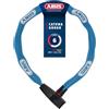 ABUS Lucchetto a catena Catena 6806K - Lucchetto per bicicletta leggero in acciaio temprato con tubo in tessuto alla moda - Catena quadrata con livello di sicurezza 6