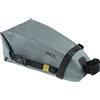 EVOC SEAT PACK WP 4, borsa da sella semplice (accessorio leggero per bicicletta, borsa impermeabile per bicicletta, dimensioni: 12 x 30 x 11 cm, peso: 220 g, volume: 4 l), Acciaio