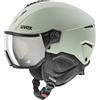uvex instinct visor, casco da sci Unisex adulto, oxid green matt, 59-61 cm