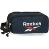 Reebok Boston Triple Case Blu 22x10x9 cm Poliestere