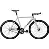 FabricBike Light Fixed, Fixie, Single Speed, Telaio e Forcella in alluminio, Ruote 28, 4 colori, 3 misure, 9,45 kg circa. (Light Polished, L-58cm)