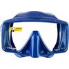 CRESSI dal 1946 SF1 & Dry Combo Set, maschera quadrata frameless con lente temperata + snorkel Dry, ideale per apnea e snorkeling, unisex, Blu, One Size