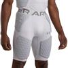 Under Armour Gameday Armour - Cintura a 5 Imbottiti, Taglia M, Colore: Bianco