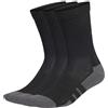adidas Unisex - Adulto Essentials Climacool Crew 3Pp Socks, Black/Grey Six, 37-40