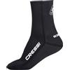 Cressi dal 1946 - Neoprene Socks Resilient 3mm L - Calzari Unisex in Neoprene Nero Bifoderato 3mm Progettati Appositamente per Immersioni, Apnea, Snorkeling e altri Sport Acquatici, L