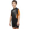 Cressi Med X JR Wetsuit 2.5mm L (Age 12/13) Black/Orange