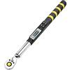 Topeak D-torq Wrench Dx, Chiave Dinamometrica Digitale Unisex Adulto, Argento, 33.4 x 3.2 2.8 cm