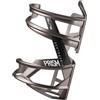Elite Portaborraccia Prism Sinistro Titanio Metal Black Graphic - Porta Borraccia Ciclismo Ultraleggero Professionale Bici Corsa (Titanio Nero Sinistra)