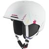 ALPINA Brix Jr, Casco da Sci Gioventù Unisex, Bianco Opaco, 51-55