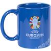 Hy-Pro Euro 2024 Tazza in Ceramica, Licenza Ufficiale, Blu