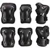 Rollerblade SKATE GEAR 3 PACK, Set di protezioni per pattini in linea, nero, M, adulti unisex