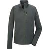 Killtec Uomo Giacca Powerstretch con collo alto KOS 92 MN FLX JCKT, dunkelgrün, 3XL, 42800-000