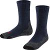 FALKE TK2 K So lana filo funzionale spessi antivesciche 1 paio, Calzini da escursionismo Unisex Bambini, Blu Dark Blue 6680, 23-26