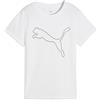 PUMA W Tad Essential Logo Tee Magliette Unisex - Adulto (Pacco da 1)