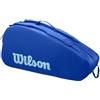 Wilson Ultra V5 Tour 6 Pack, Caratteristiche Adatte al Campo, Design Elegante, Spazio Senza Sforzo, Trasporto Confortevole, Dettagli Premium
