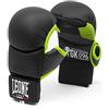 LEONE 1947 Guanti Fit Karate, Unisex - Adulto, Nero, S, GK096