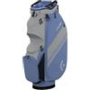 Callaway Golf Chase Cart Bag 2025, argento/ortensia