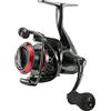 okuma Ceymar Spinning Reel Size 4,5-5 lb Pressione massima di trascinamento, nero/rosso