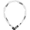 ABUS Lucchetto a Catena 1200 Web - Lucchetto con Combinazione a 3 cifre - Catena in Acciaio temprato - Lucchetto per Bicicletta Leggero con Colori a Scelta - Accessori per Biciclette - 60 cm - Bianco