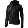 Erima 906203 Jacket, Donna, Nero/Antracite, 34