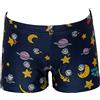 ARENA Space Cats Pantaloncino Nuoto per Bambino, Navy-Multi/Multicolore, 1-2