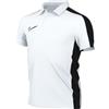 NIKE Unisex Kids Short-Sleeve Polo Y Nk DF Acd23 Polo SS, White/Black/Black, DR1350-100, XS