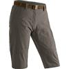 maier sports Kluane Pantaloni Capri da Trekking Donna | Pantaloni Impermeabili e Traspiranti, Tecnologia Dryprotec, Pratiche Tasche, Cintura Integrata; Perfetti Per l'Estate