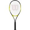 Wilson Racchetta Da Tennis Energy Xl, Realizzata In Lega Airlite, Testa Generosa e Guaine Ammortizzanti, Lunghezza Extra, Pre-Incordata, Colore: Nero/Giallo, Taglia: 3