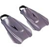 Speedo Unisex Adulto Training Pinne, Grigio, 11-12