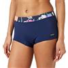 Firefly Moon Costume da Bagno, Navy Scuro/Flower, 46 Donna