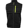 Högert Technik - Gilet softshell da uomo nero Gilet da lavoro outdoor Antivento Idrorepellente Traspirante Con cappuccio Tasche con cerniera Elementi riflettenti
