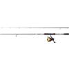 Abu Garcia Black Max Spinning Combo, Canna e mulinello da pesca d'acqua dolce Luccio perca e lucioperca, Forte peso leggero e versatile, 2,44m a velocità moderata, Mulinello di dimensioni 2500